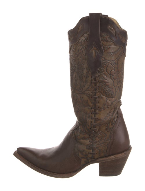 Corral Boots Leather Printed Western Boots