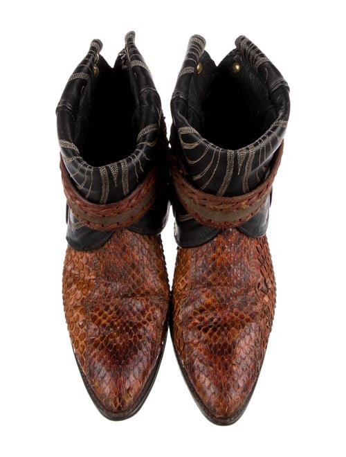 Corral Boots Snakeskin Animal Print Boots