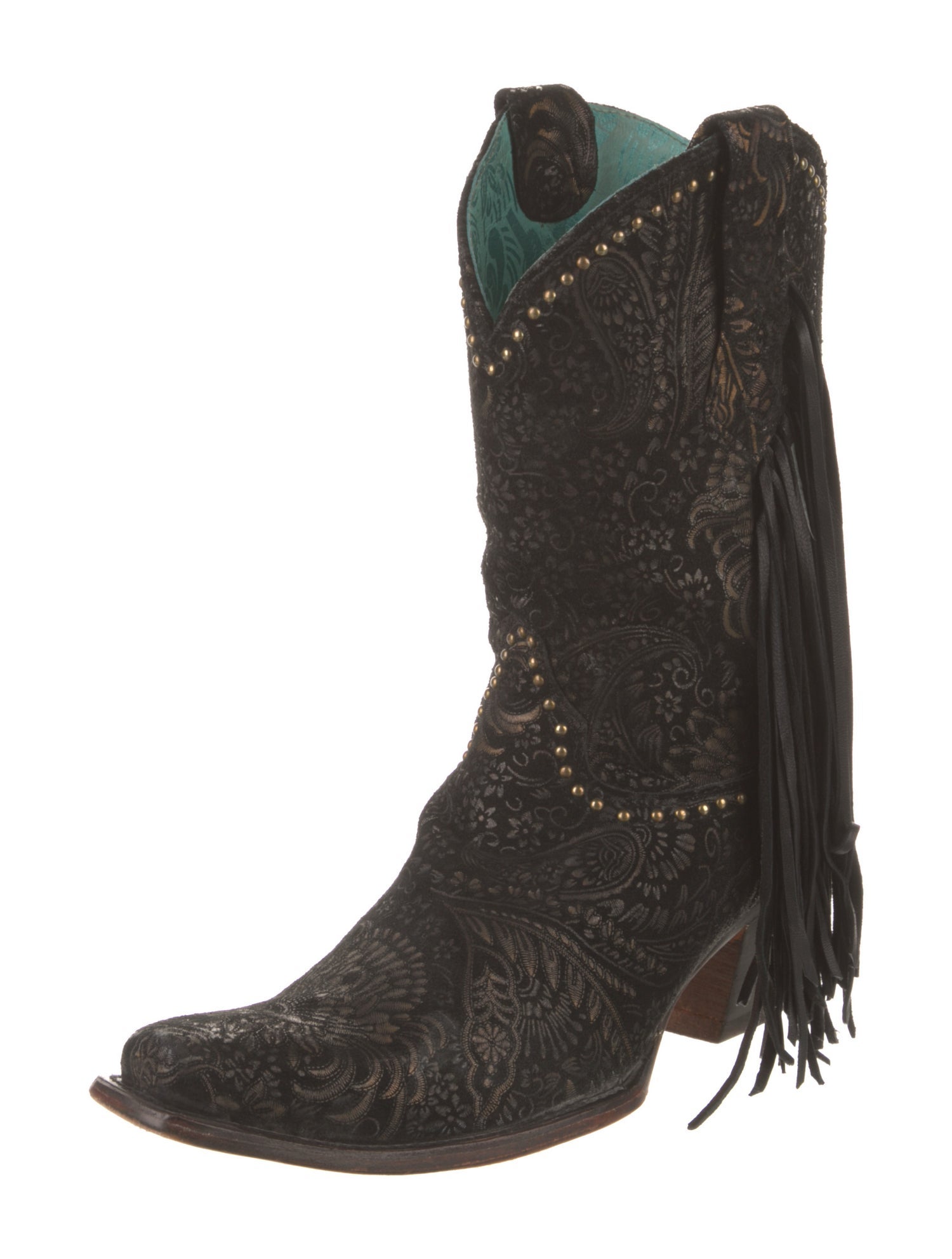 Corral Boots Leather Printed Western Boots