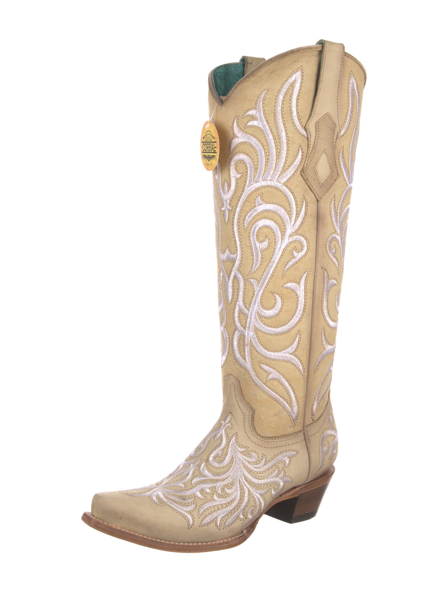 Corral Boots Leather Patterned Western Boots