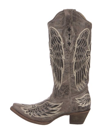 Corral Boots Leather Patterned Western Boots