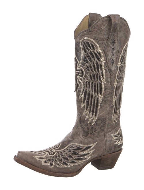 Corral Boots Leather Patterned Western Boots