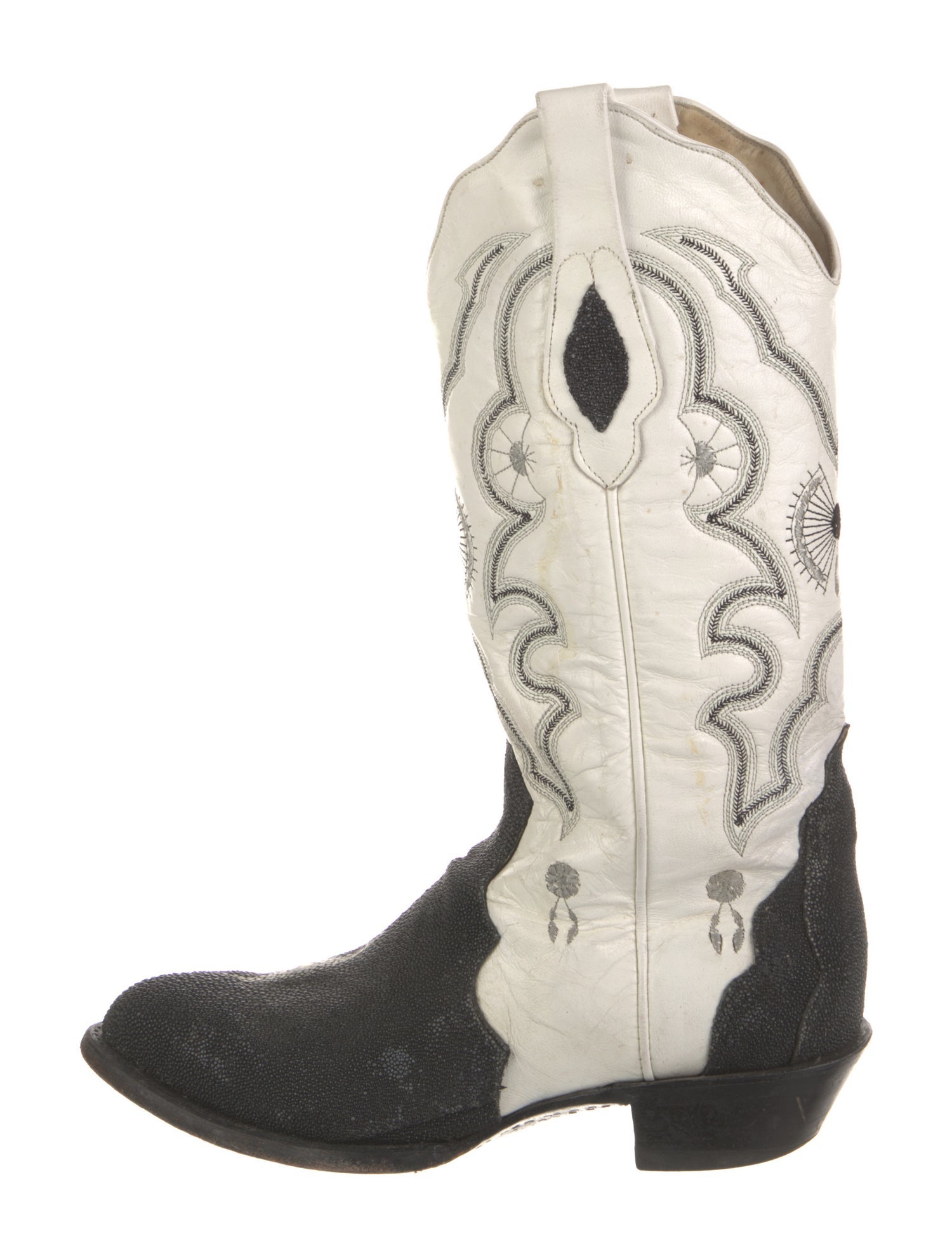 Corral Boots Leather Printed Western Boots