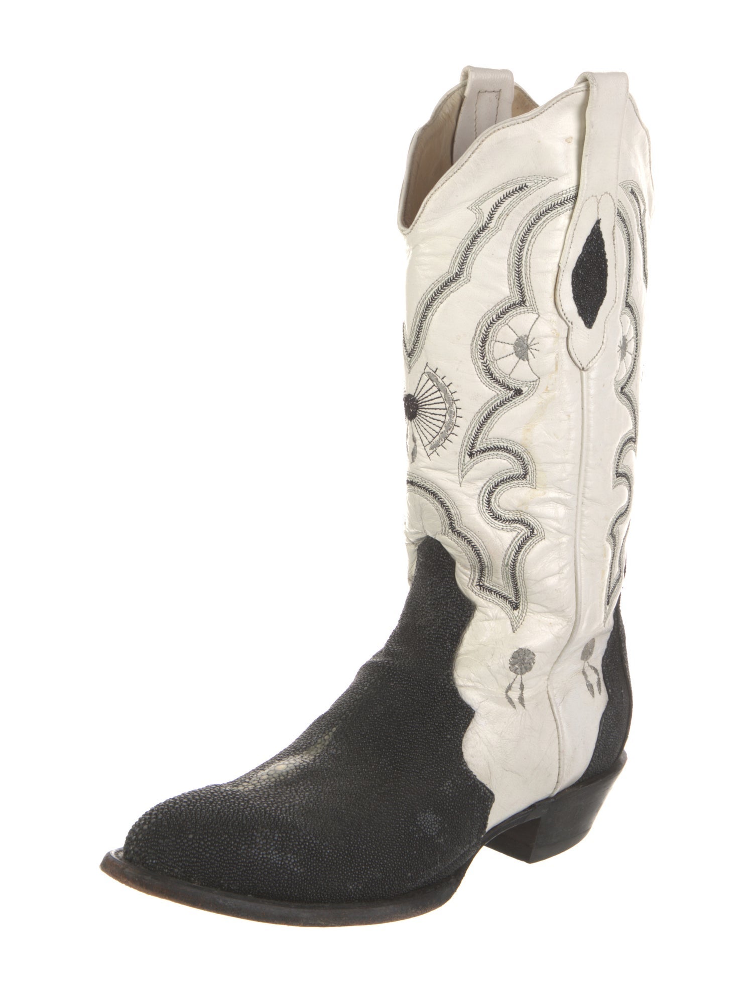 Corral Boots Leather Printed Western Boots