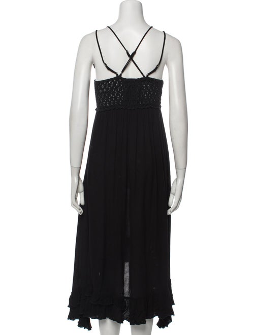 Bond V-Neck Midi Length Dress