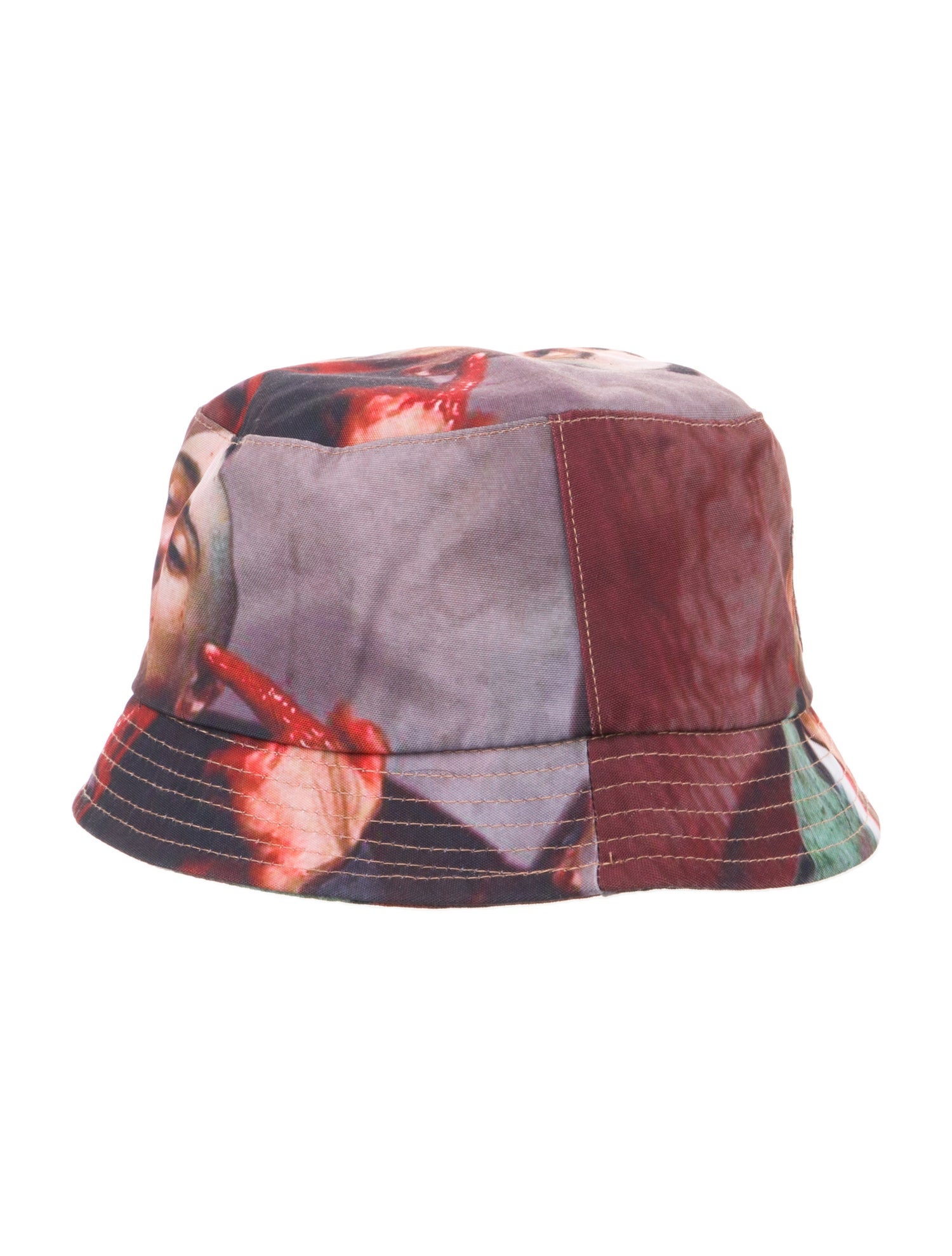 Bond Pattern Print Bucket Hat