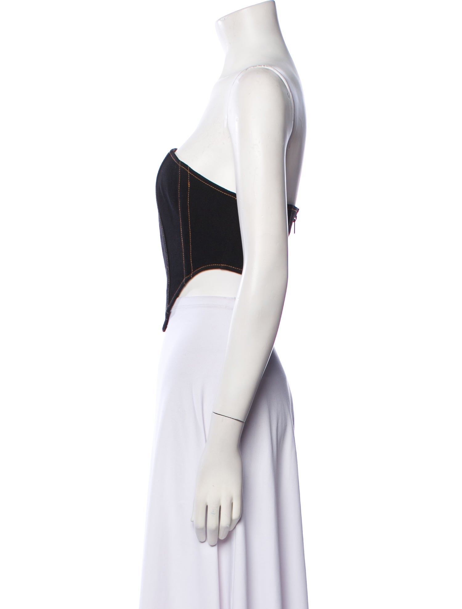 By.Dyln Strapless Crop Top