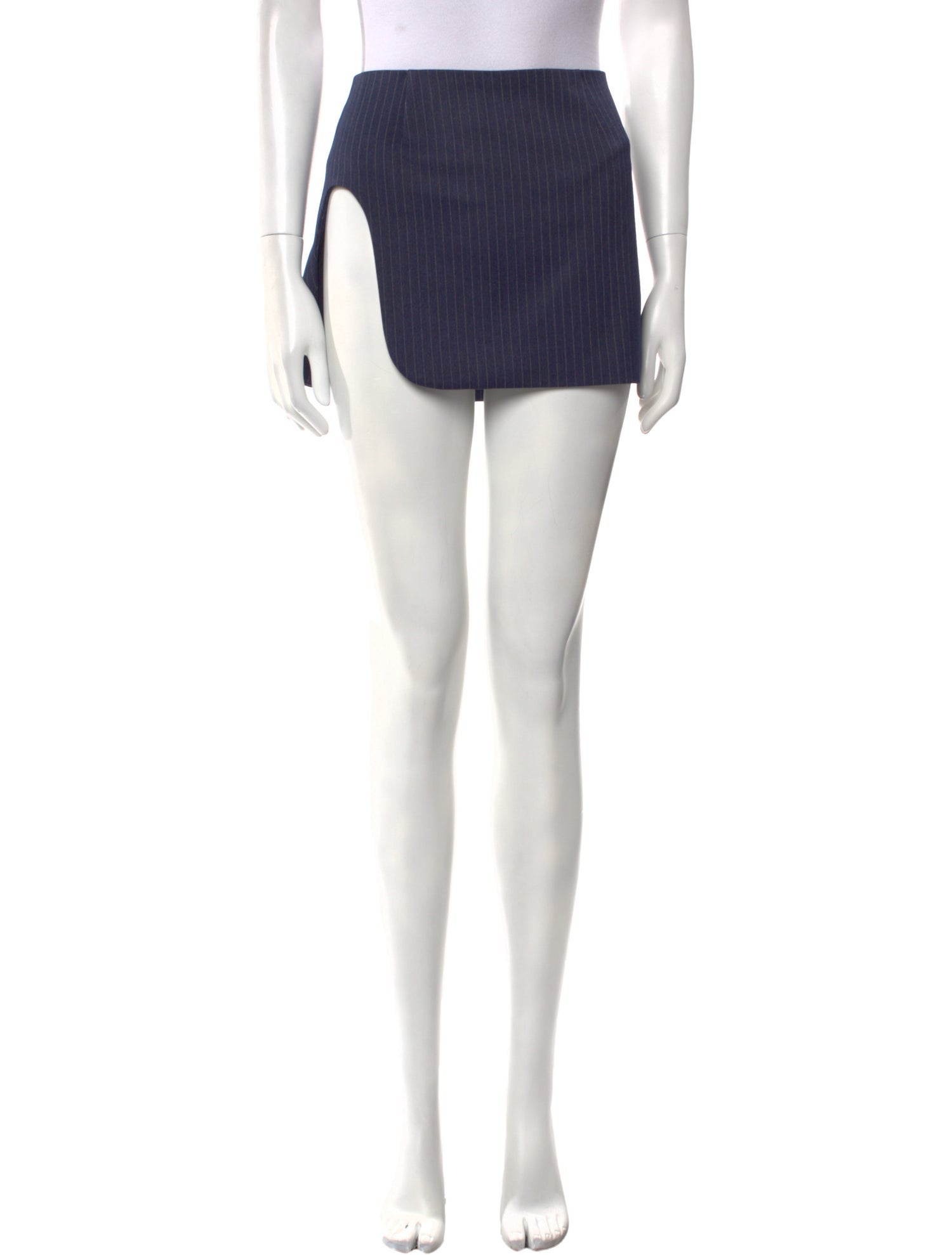 By.Dyln Striped Mini Skirt