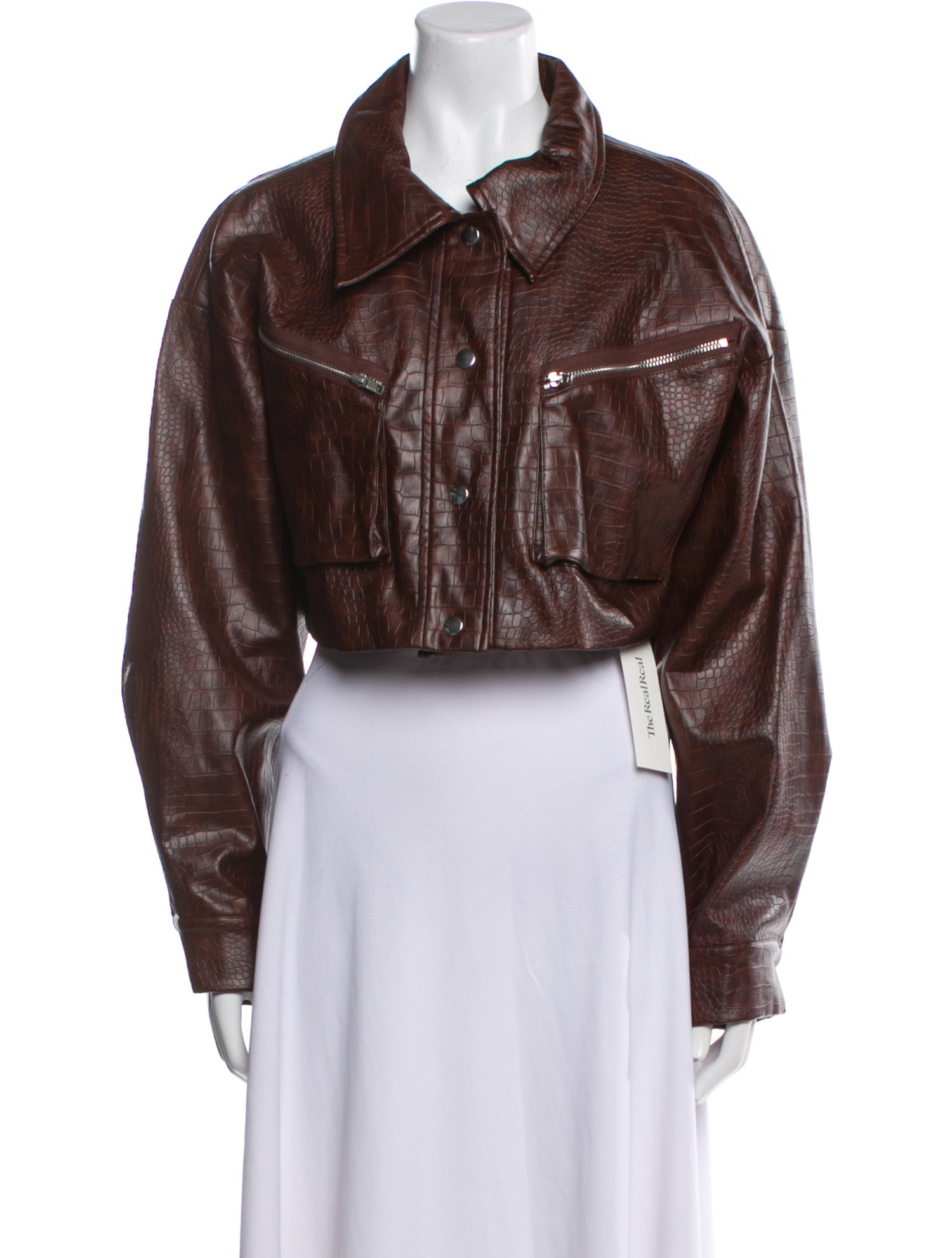 By.Dyln Leather Biker Jacket