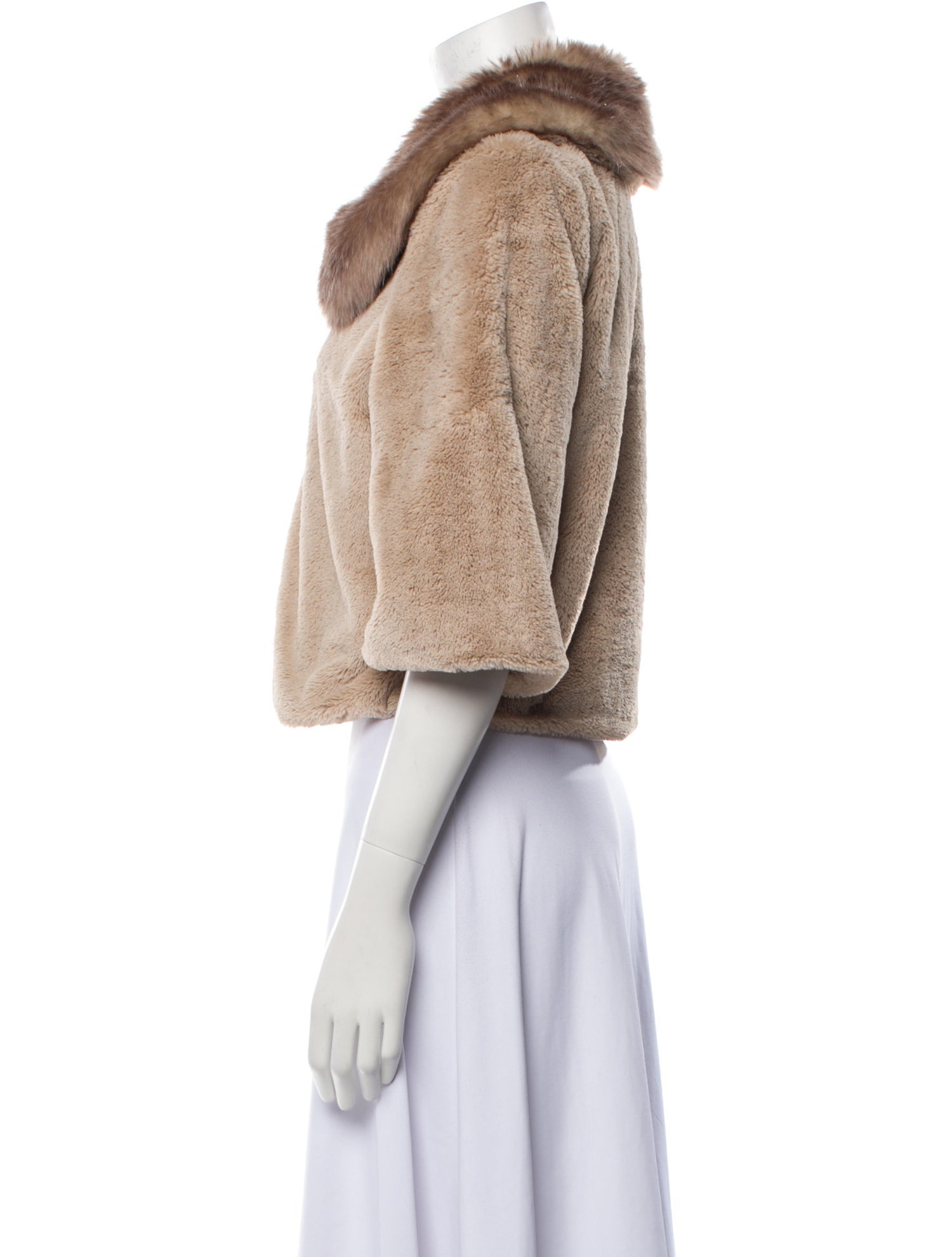 Betsey Johnson Faux Fur Jacket