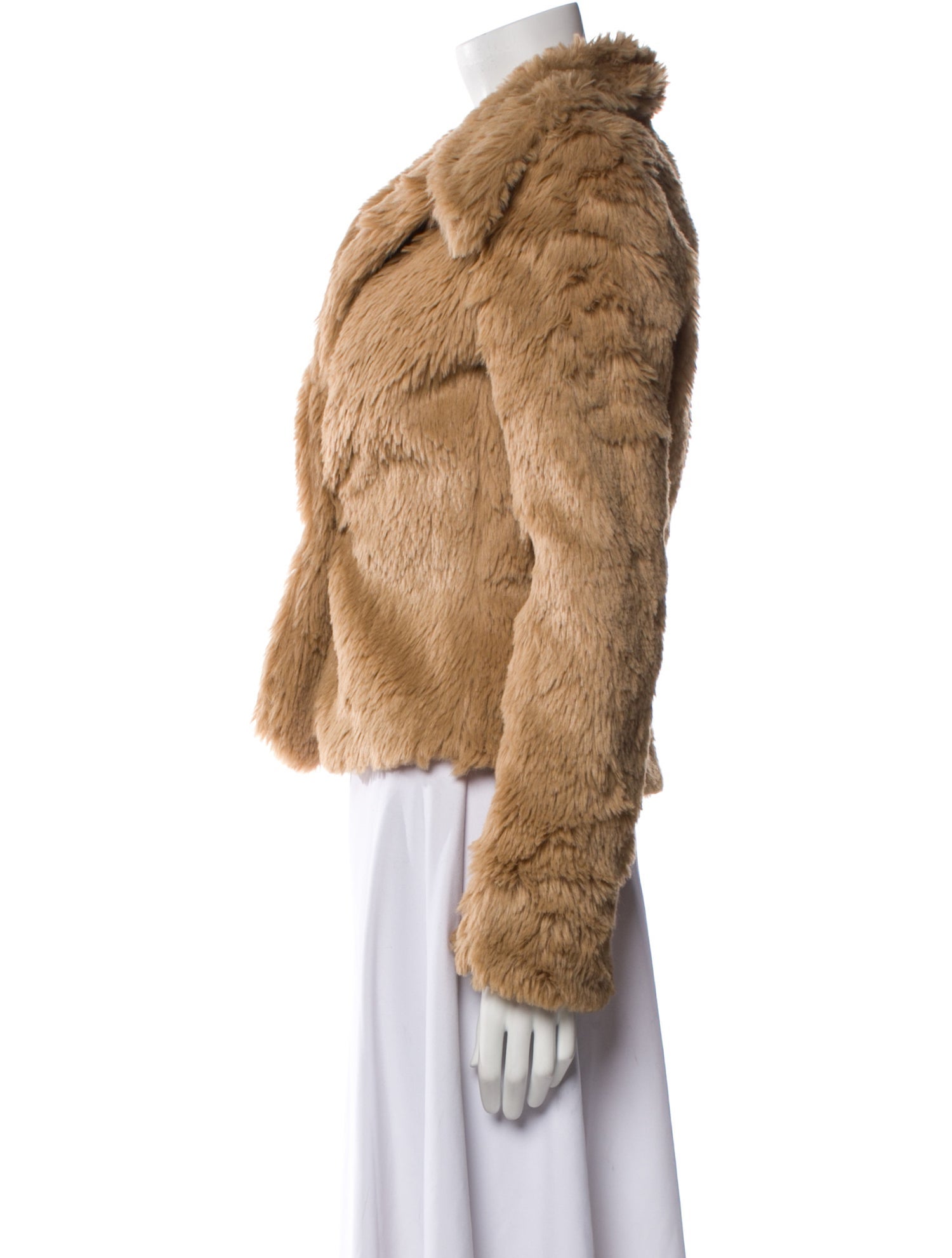 Betsey Johnson Fur Faux Fur Jacket