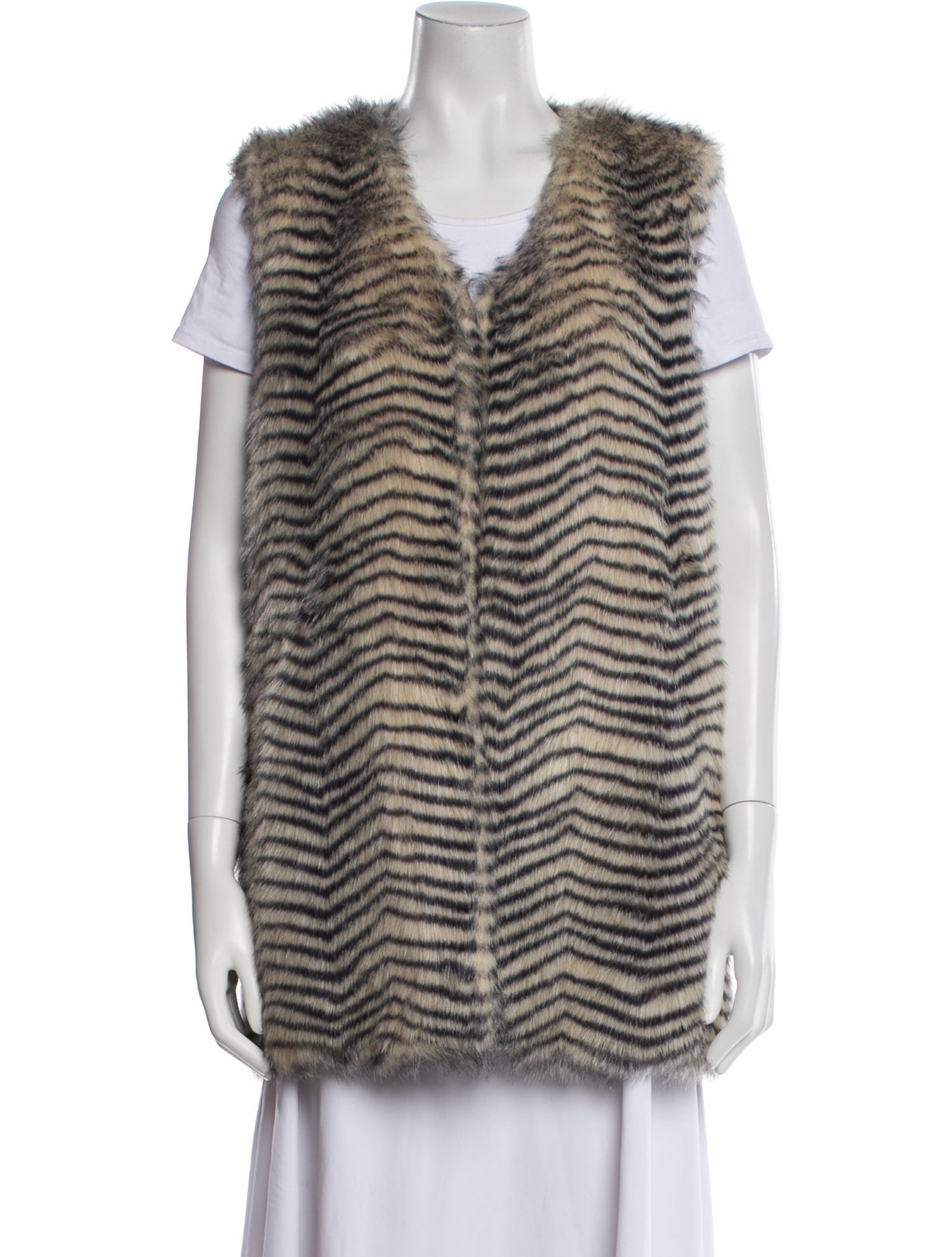 Betsey Johnson Animal Print Vest