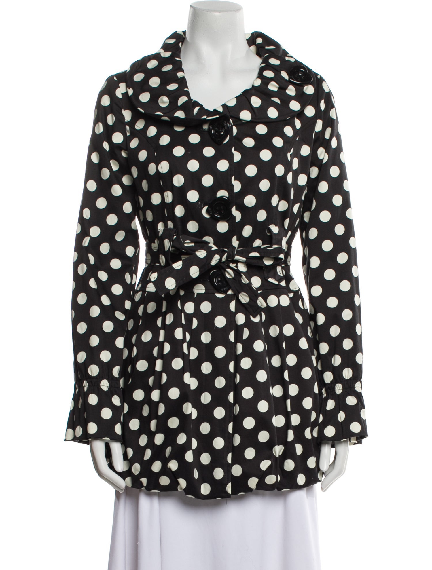 Betsey Johnson Polka Dot Print Jacket
