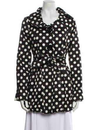 Betsey Johnson Polka Dot Print Jacket
