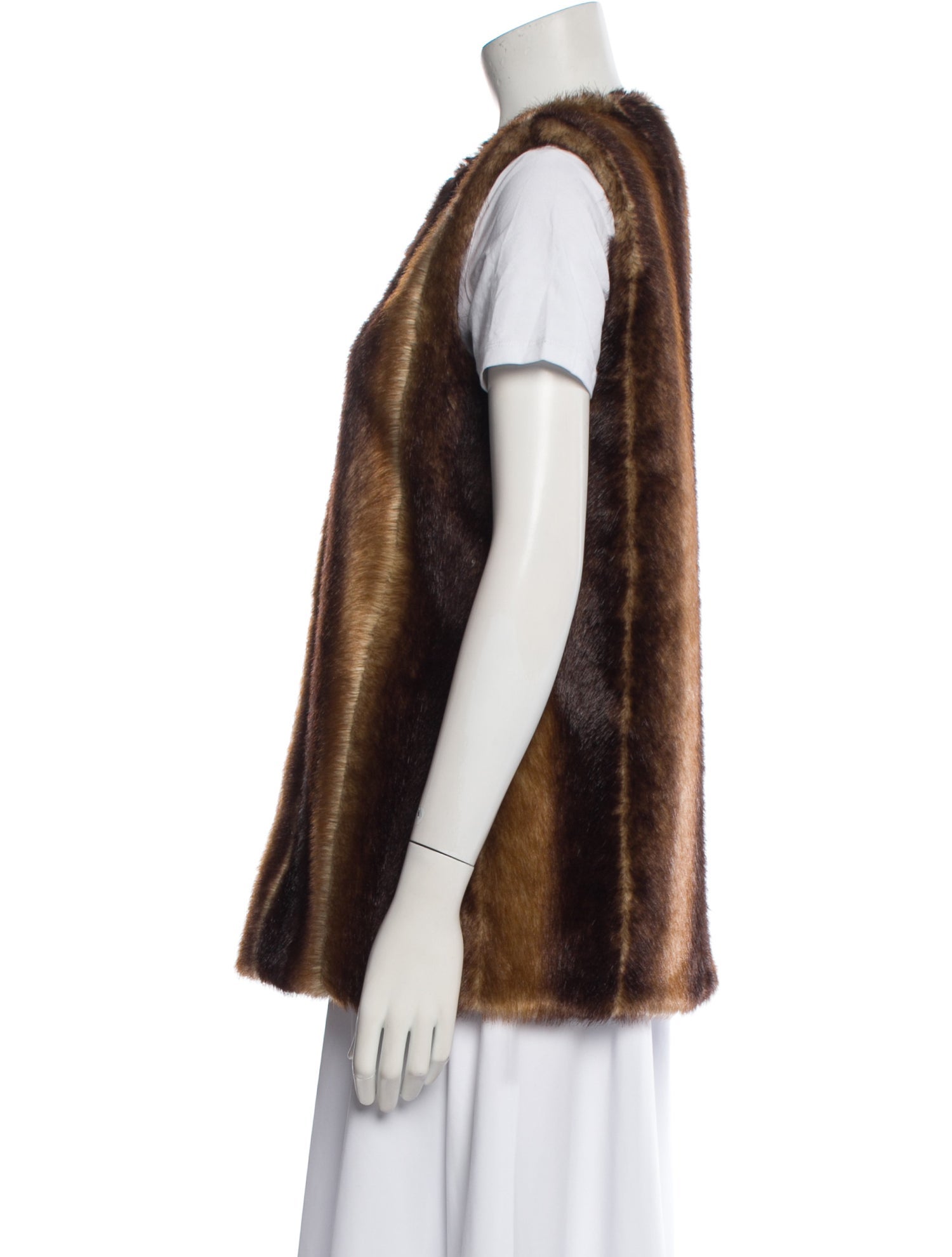 Betsey Johnson Faux Fur Vest