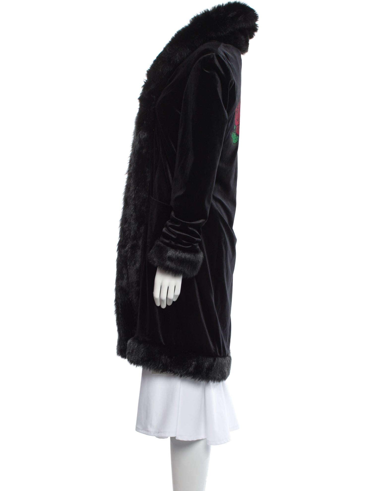 Betsey Johnson Faux Fur Jacket