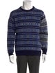 Beams Plus Wool Striped Pullover