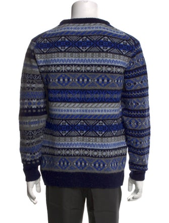 Beams Plus Wool Striped Pullover