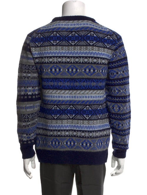 Beams Plus Wool Striped Pullover