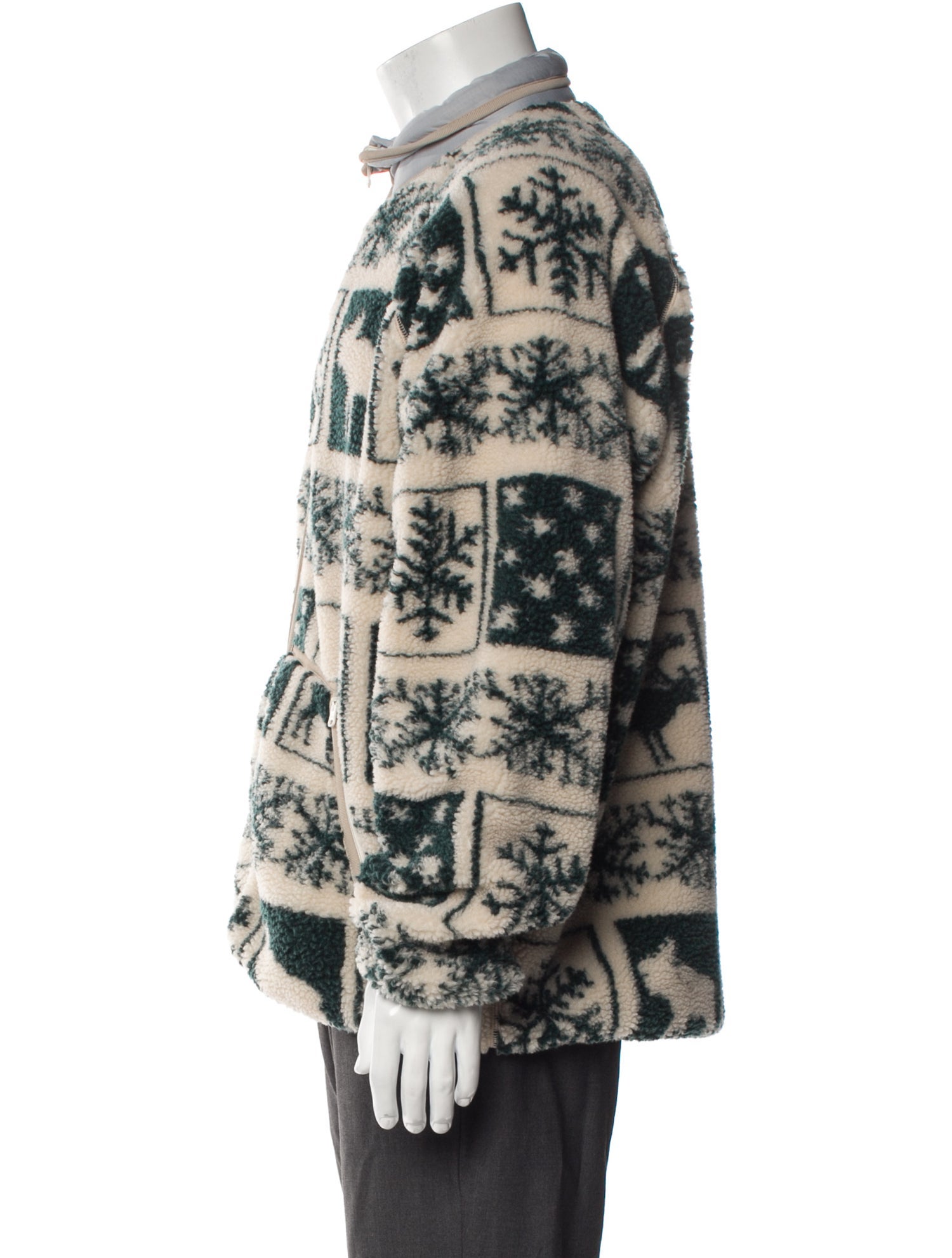 Beams Plus Plaid Print Utility Jacket