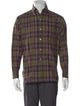 Beams Plus Plaid Print Long Sleeve Shirt