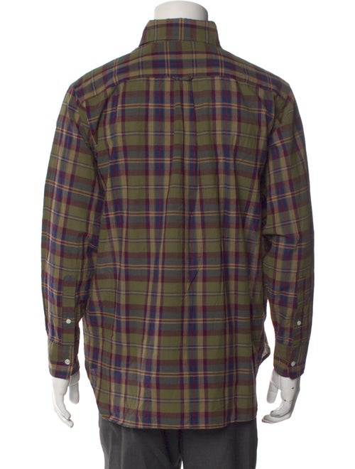Beams Plus Plaid Print Long Sleeve Shirt