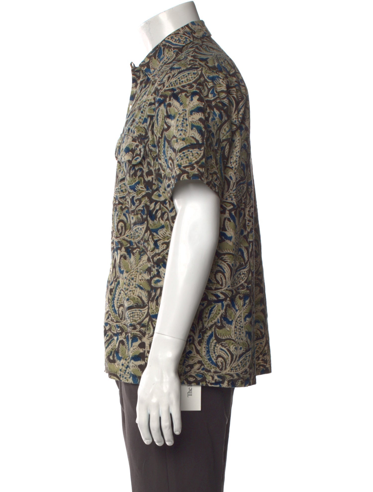 Beams Plus Printed Short Sleeve Shirt