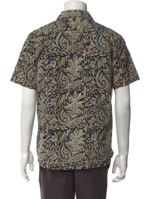 Beams Plus Printed Short Sleeve Shirt