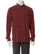 Beams Plus Plaid Print Long Sleeve Shirt