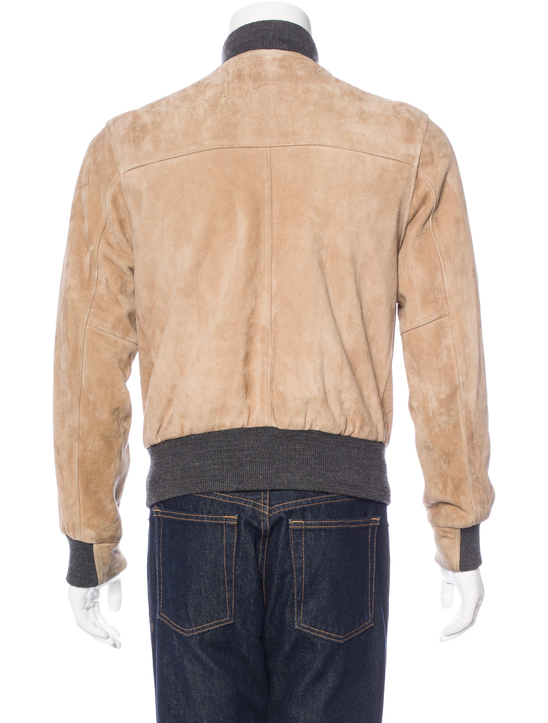 Golden Bear Suede Baseball Jacket Clothing WBEAR20120 The RealReal