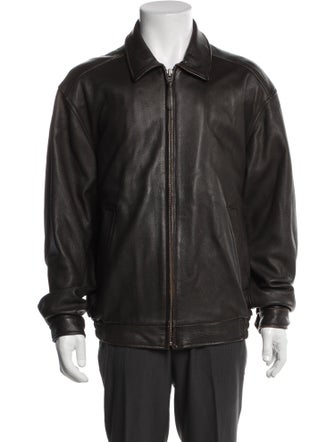 Golden Bear Leather Moto Jacket