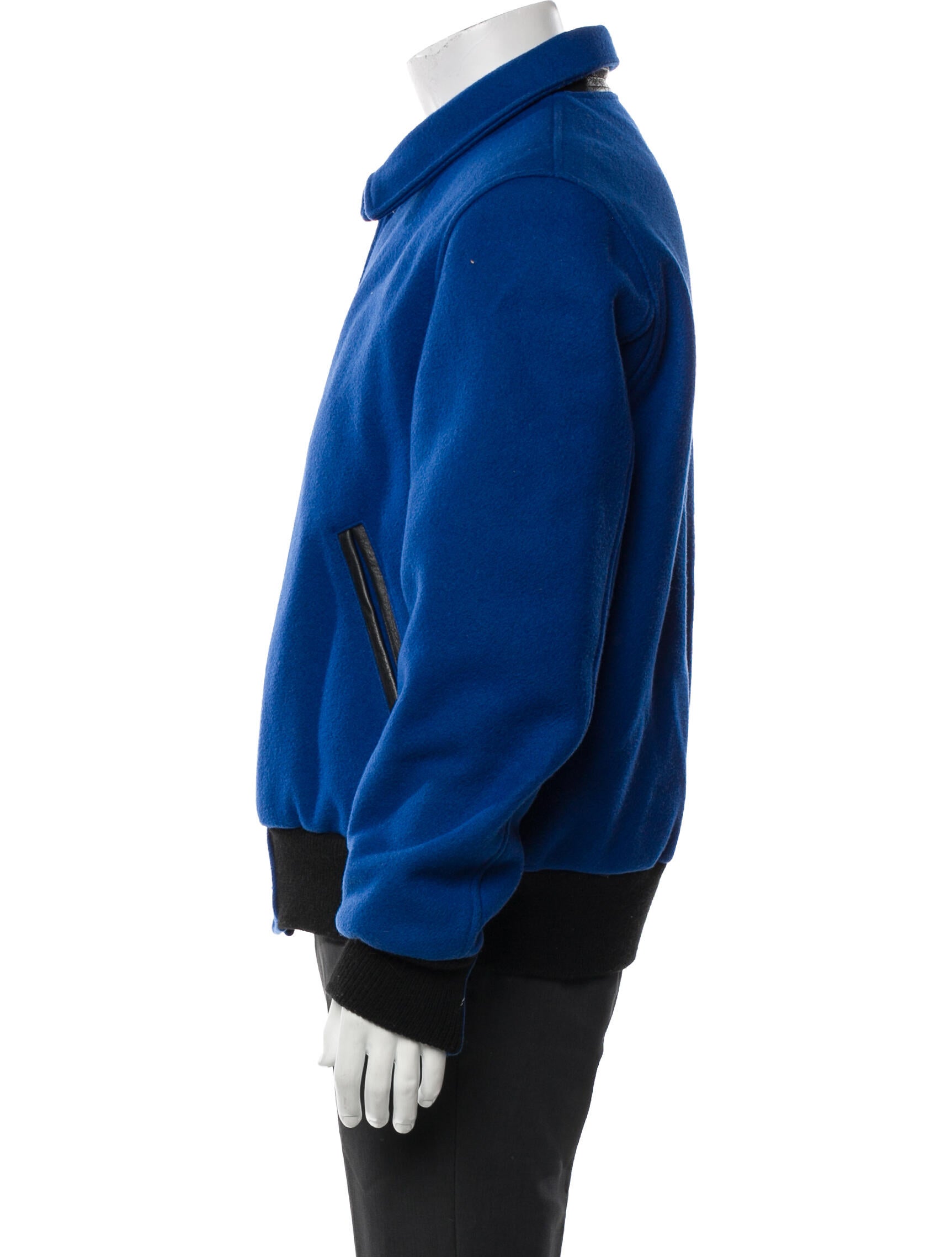 Golden Bear Virgin Wool Bomber Jacket