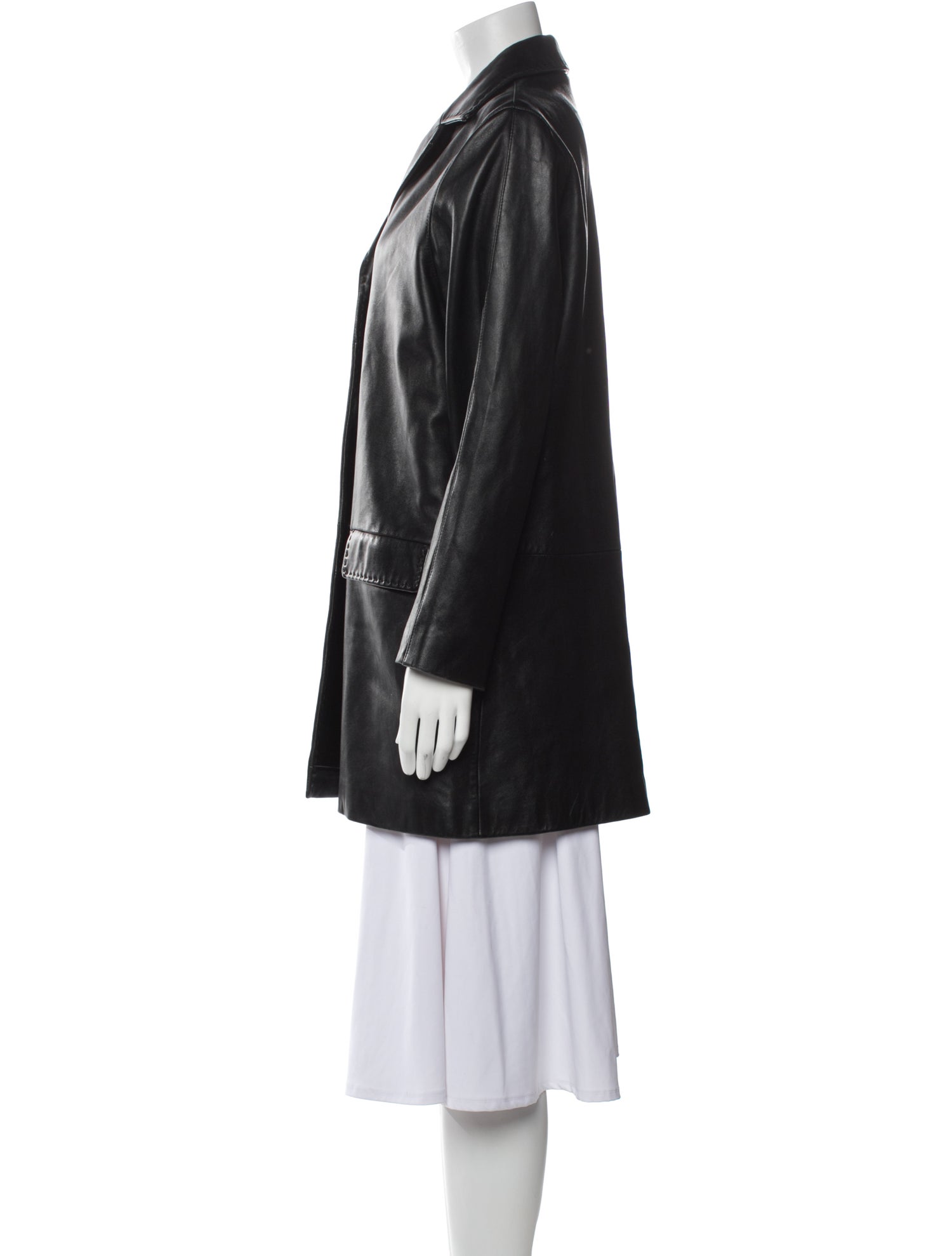 Golden Bear Leather Coat