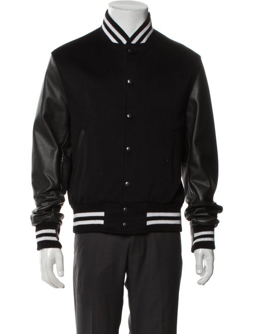 Golden Bear Wool Striped Varsity Jacket
