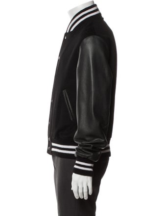 Golden Bear Wool Striped Varsity Jacket