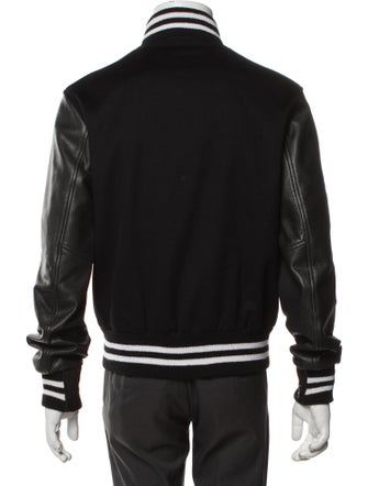 Golden Bear Wool Striped Varsity Jacket