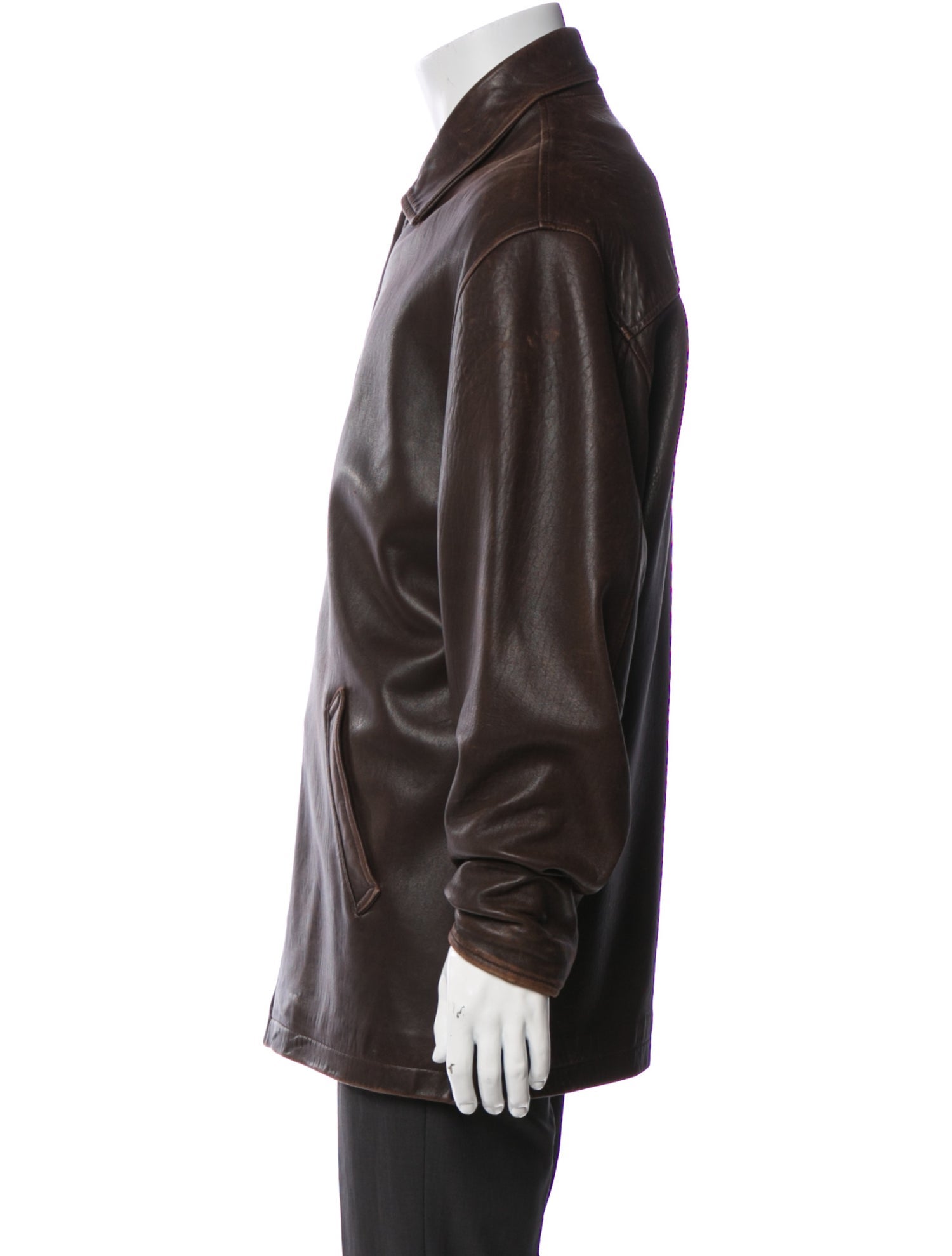 Golden Bear Leather Moto Jacket