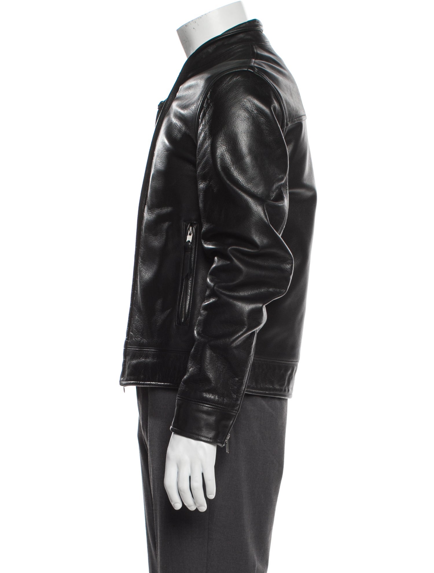 Golden Bear Leather Moto Jacket