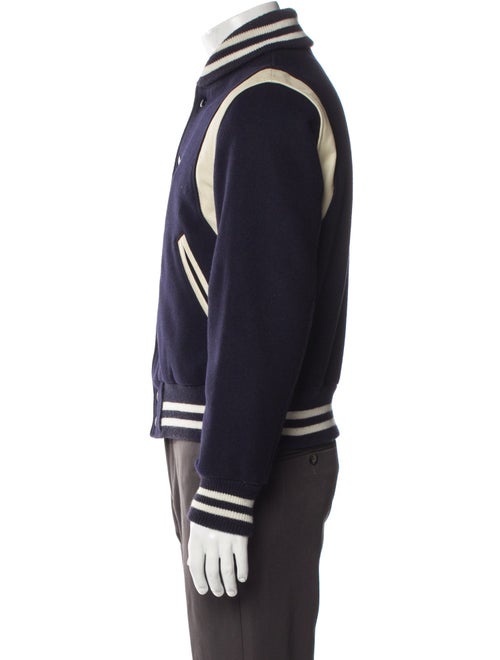 Golden Bear Striped Varsity Jacket