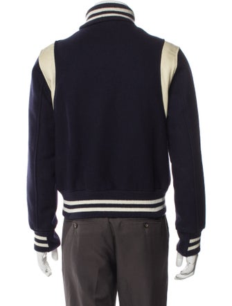 Golden Bear Striped Varsity Jacket