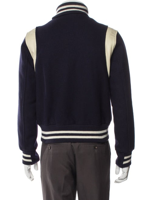 Golden Bear Striped Varsity Jacket