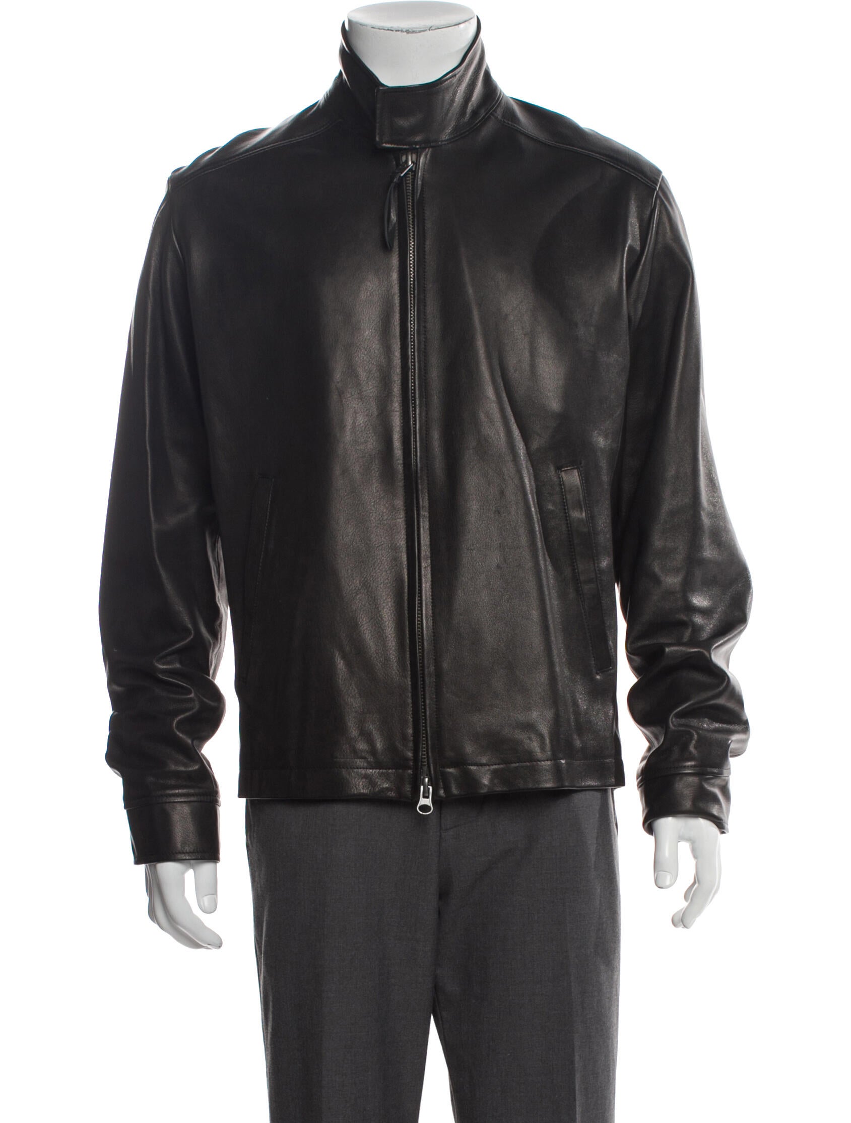 Golden Bear Leather Moto Jacket