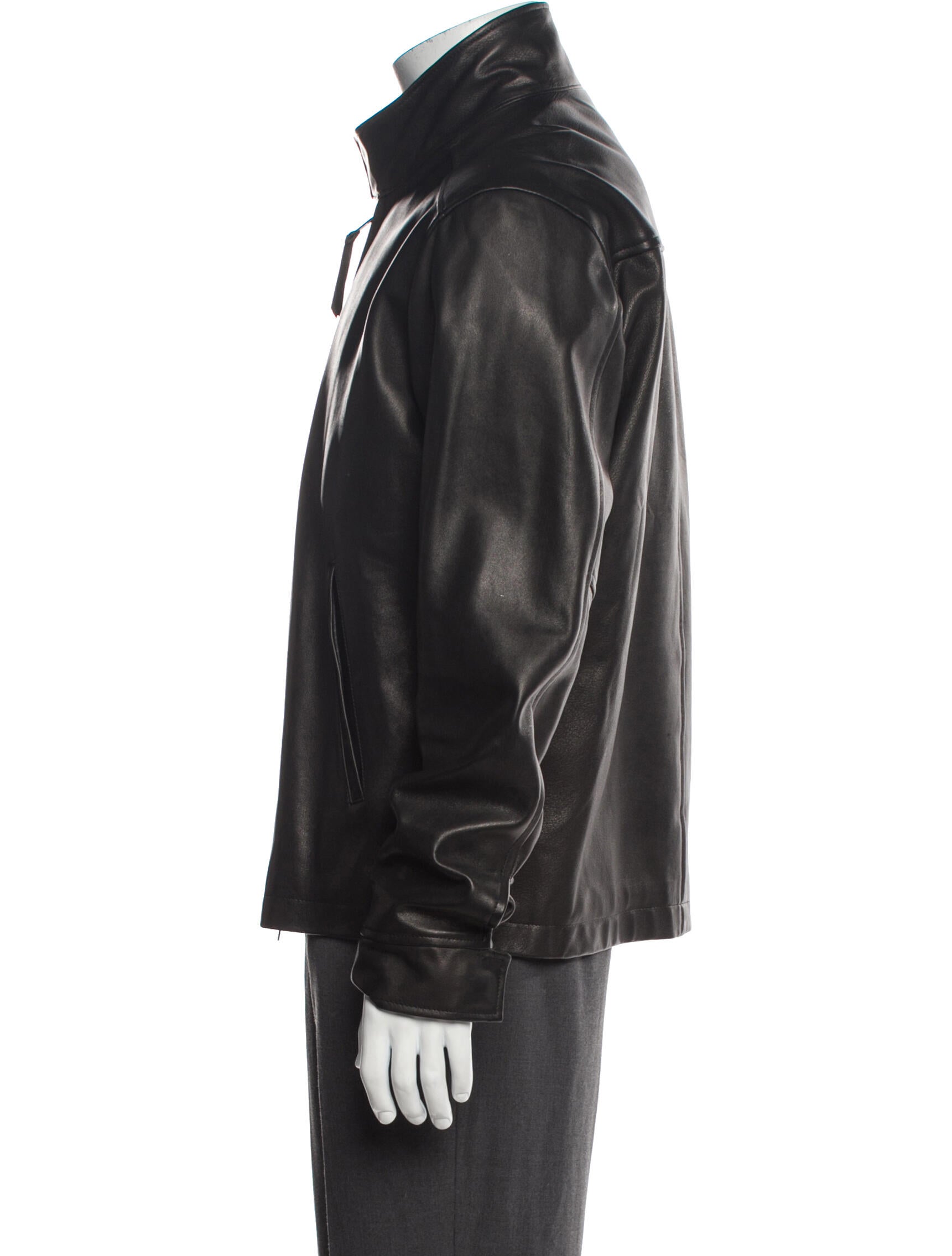 Golden Bear Leather Moto Jacket
