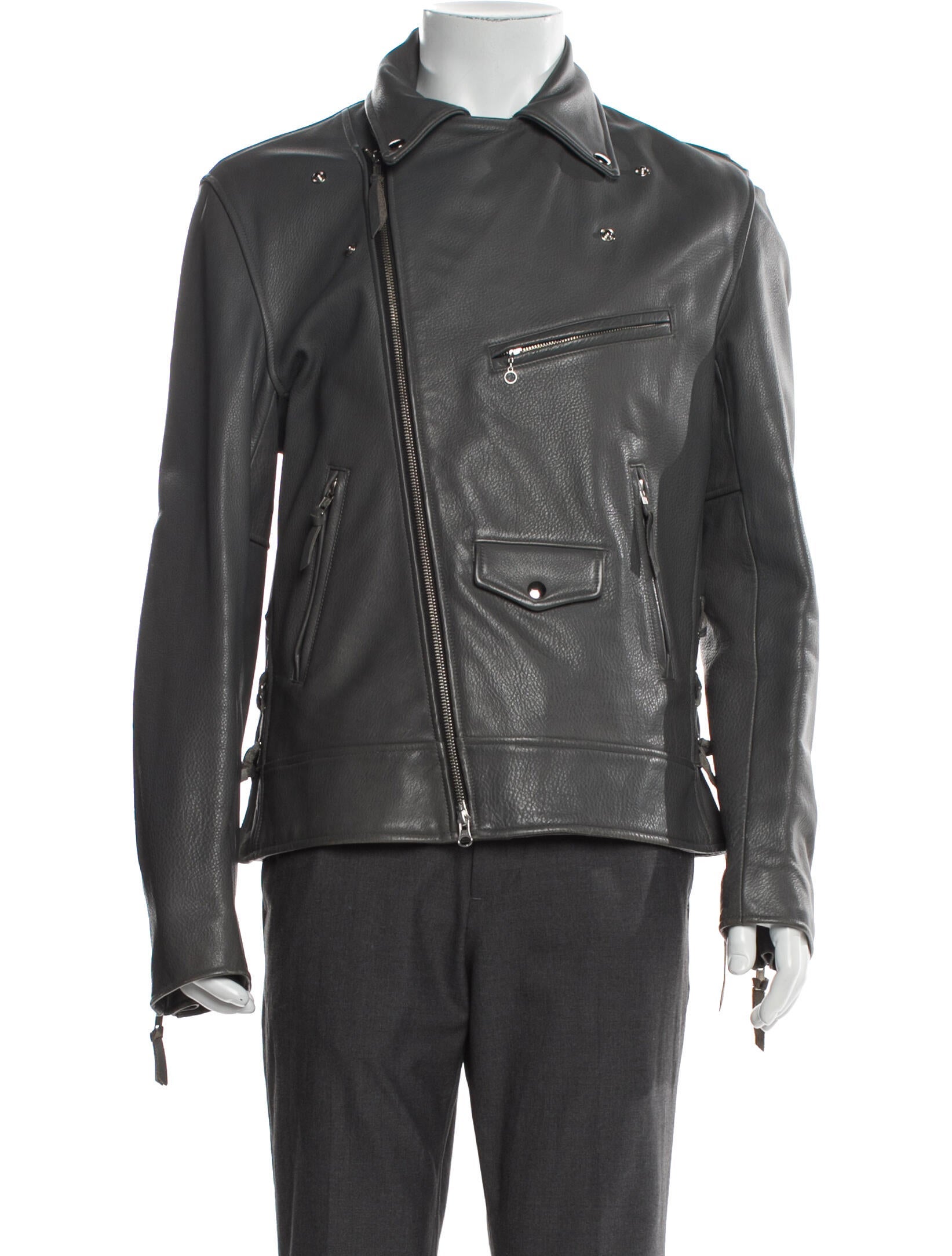Golden Bear Leather Moto Jacket