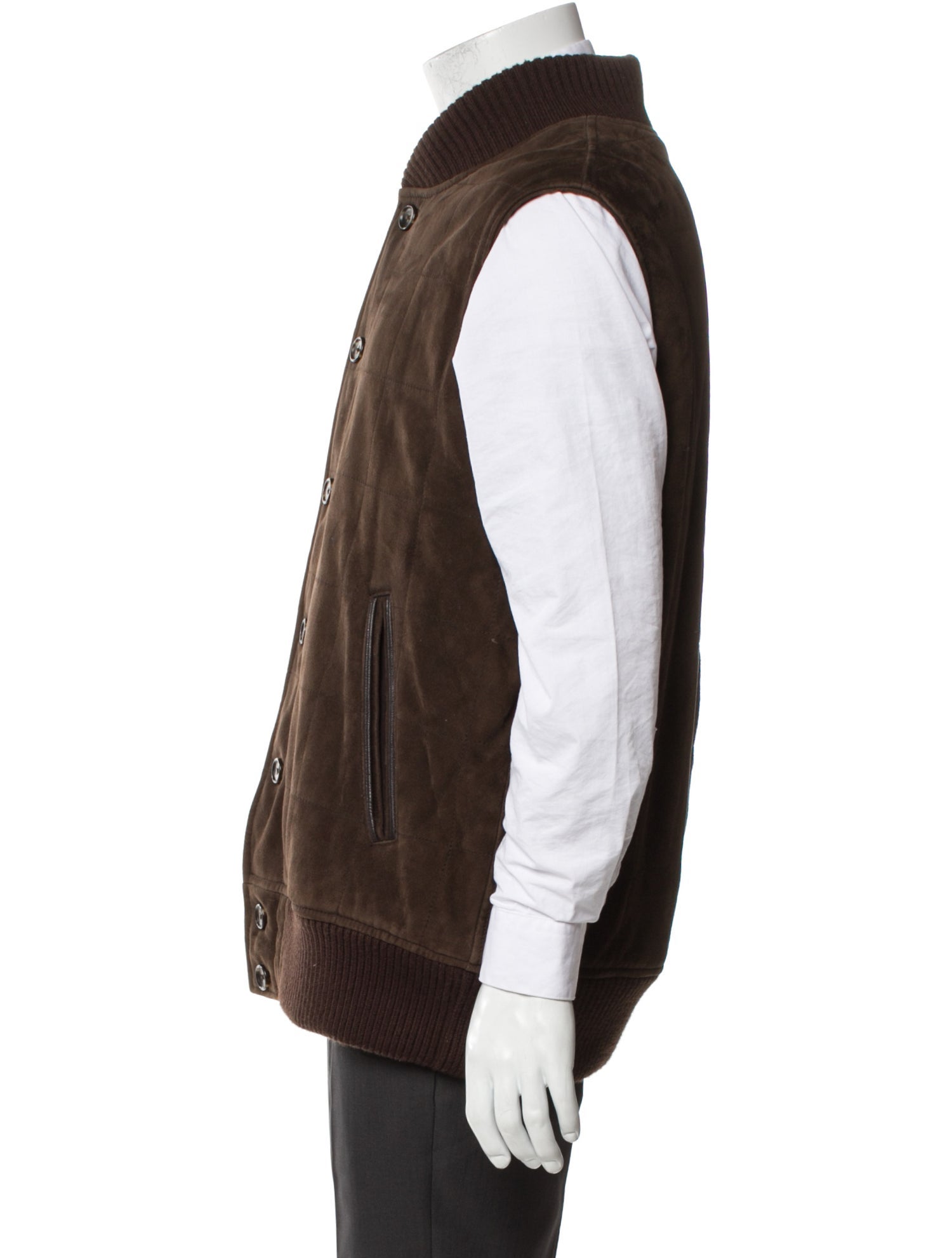 Golden Bear Leather Vest