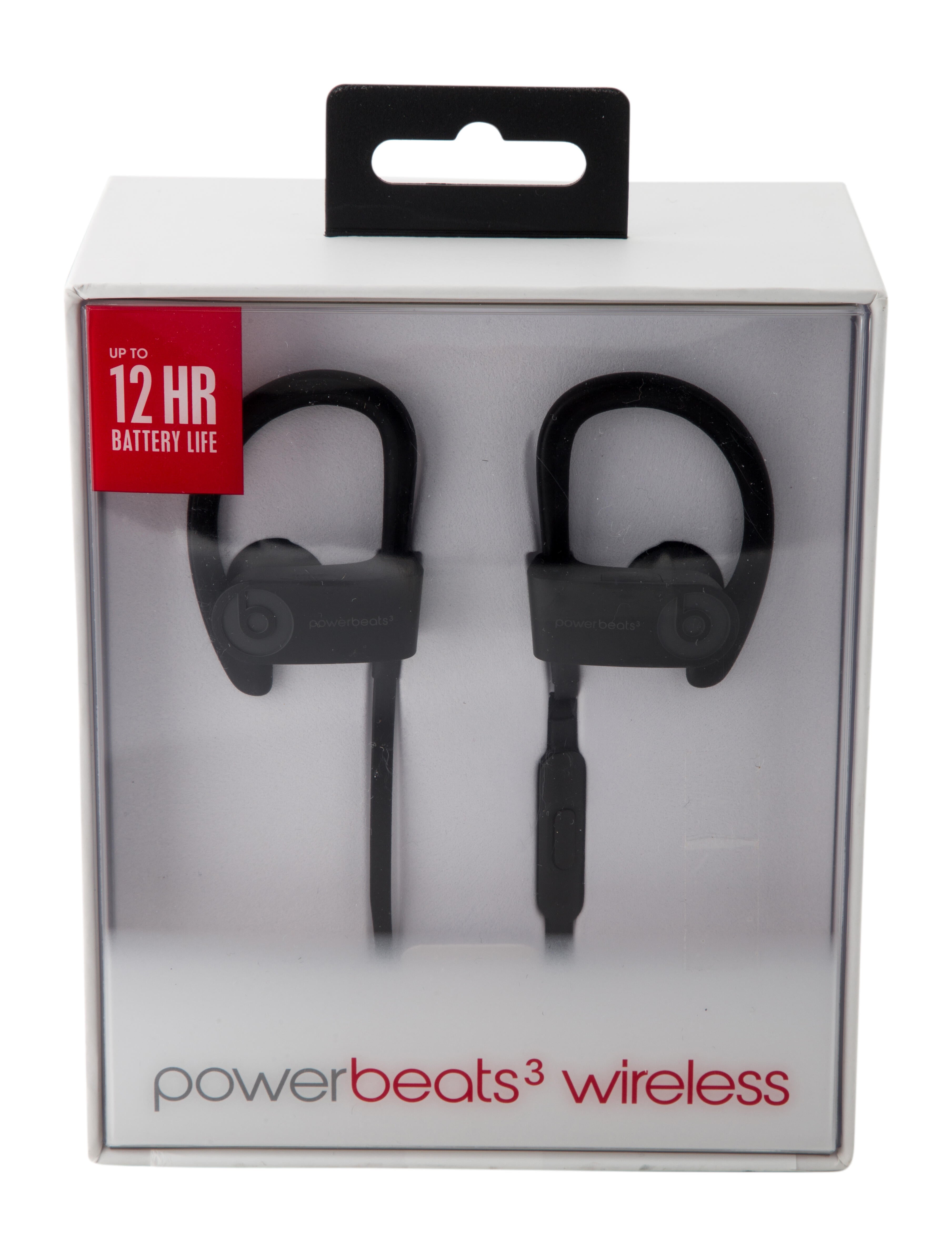 Beats By Dre Powerbeats 3 Wireless Earphones Black Headphones