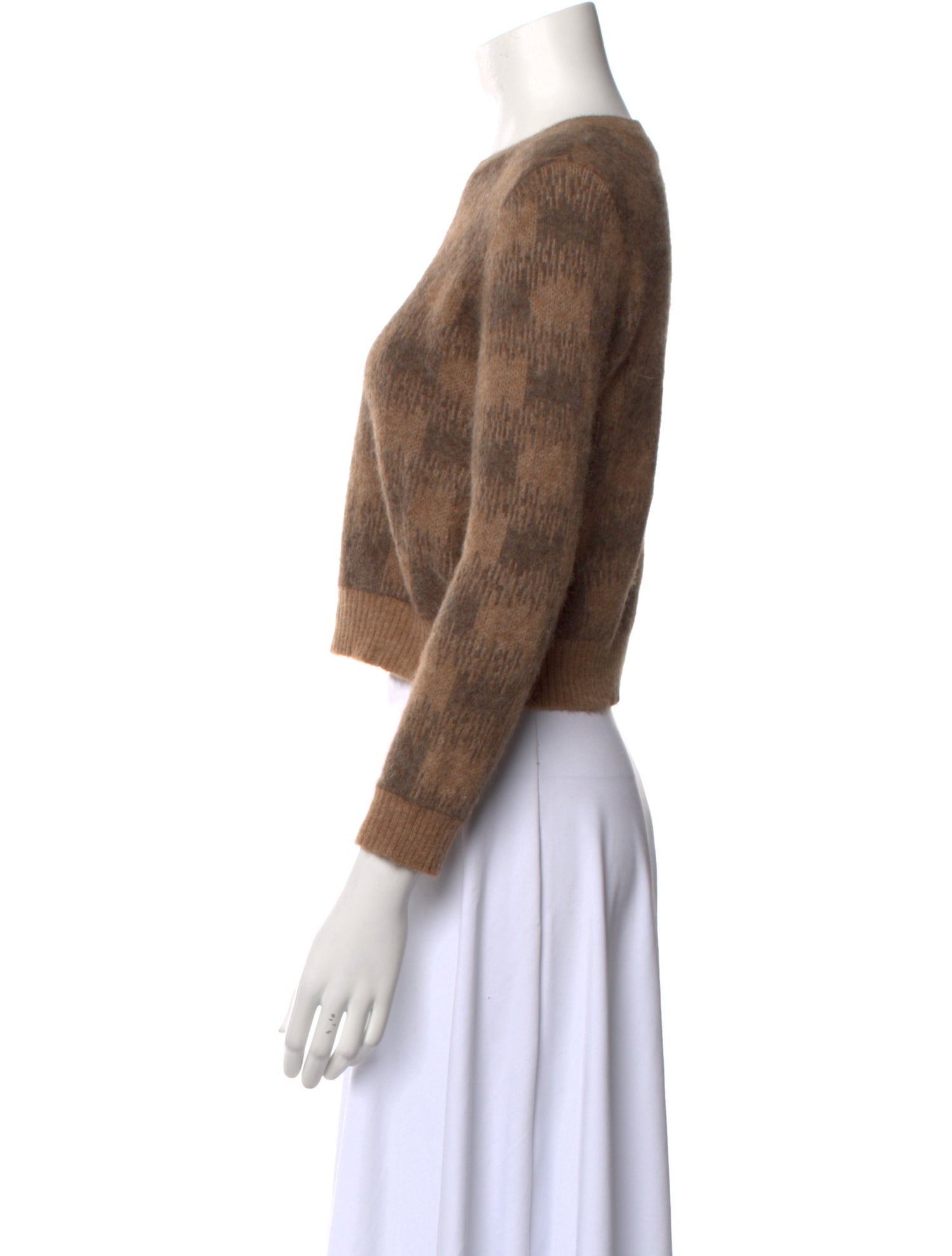 Beklina Alpaca Printed Sweater