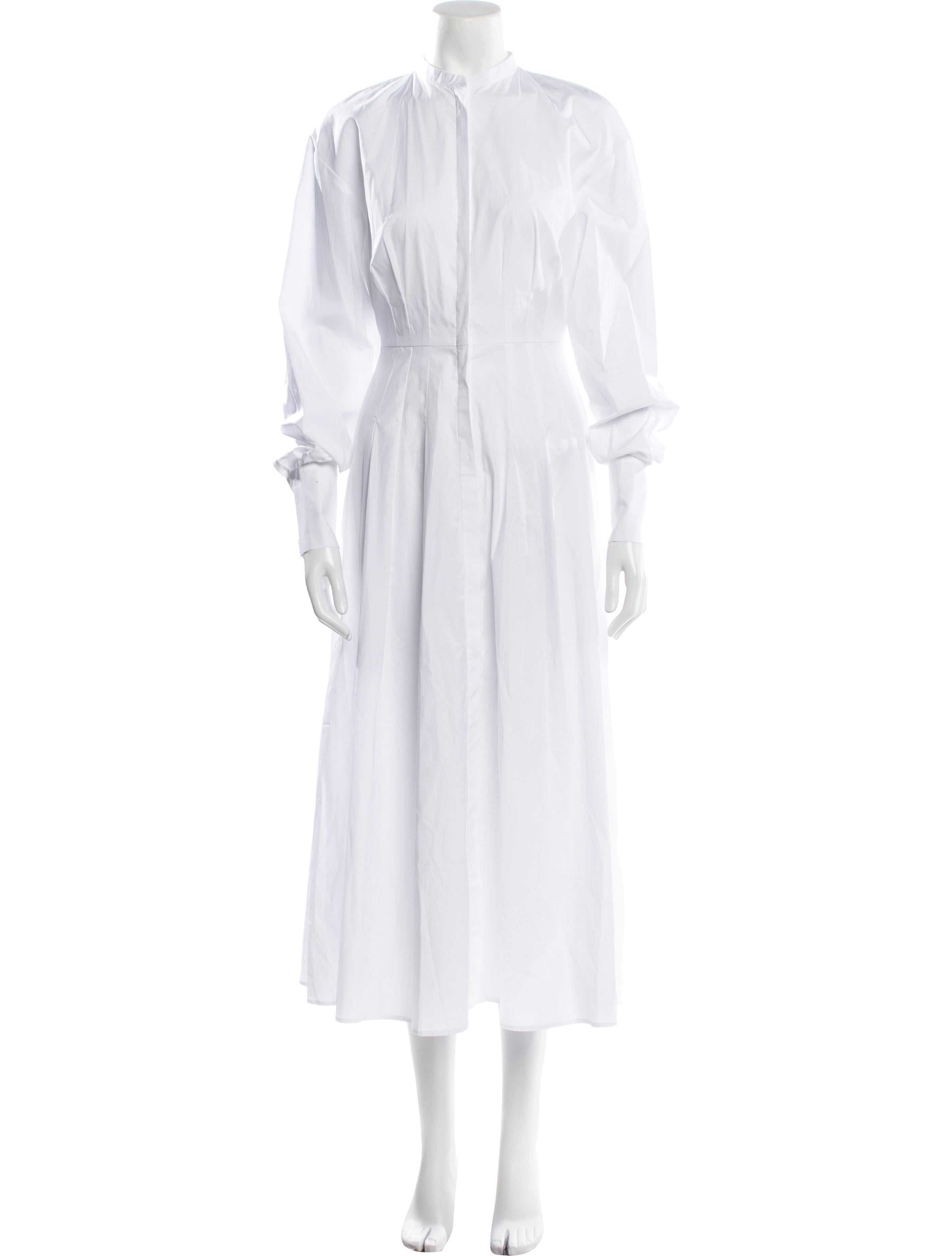 BEARE PARK Mock Neck Long Dress