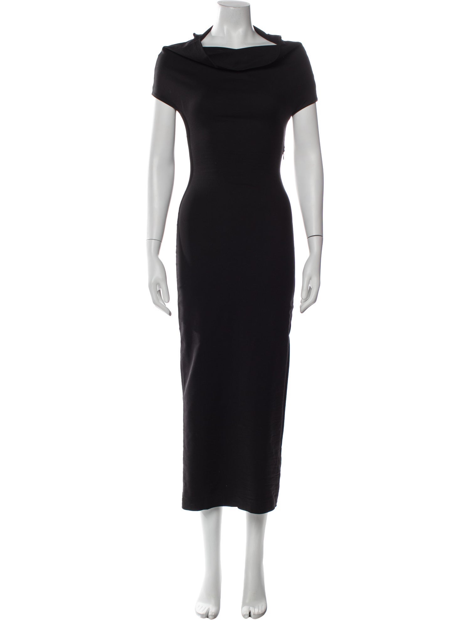 BEARE PARK Cowl Neck Long Dress