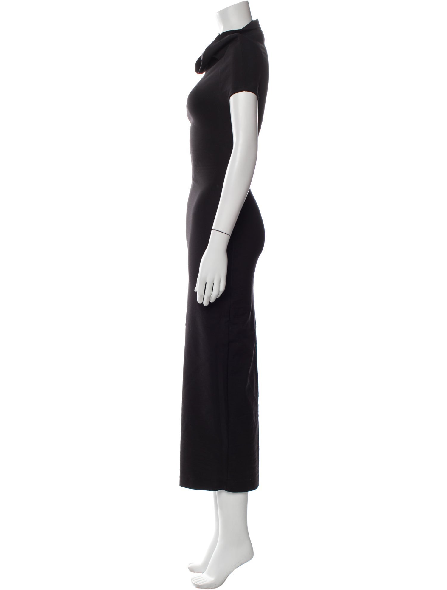 BEARE PARK Cowl Neck Long Dress
